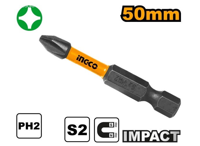 Inserto Phillips lungo ph2x50