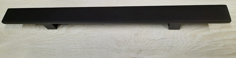 Maniglione in acciaio inox NERO OPACO  AISI 304 modello COLORADO 841S da 500mm diritto