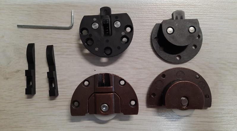 Kit per ante scorrevoli 52071.00000.04 Metalstyle