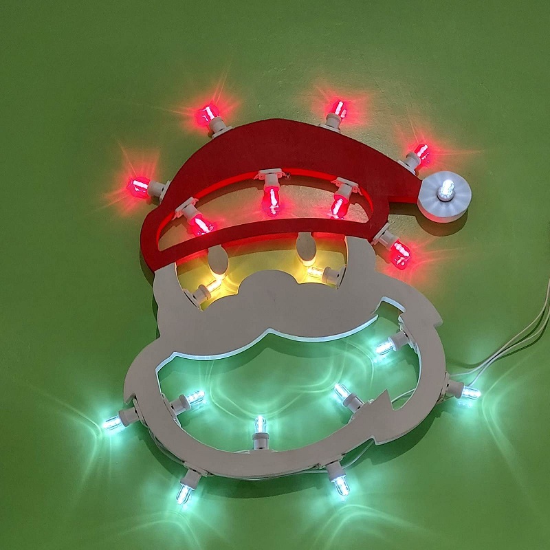 Telaio per Luminaria in FOREX Sag. 21  Babbo natale 