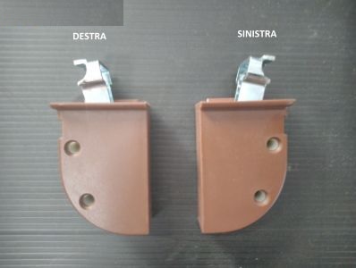 Attaccaglia reggipensile per barra registrabile 2pz Manart