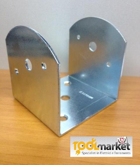 Staffa per travi a U 100x100x100 mm     art 8/1625 zincata