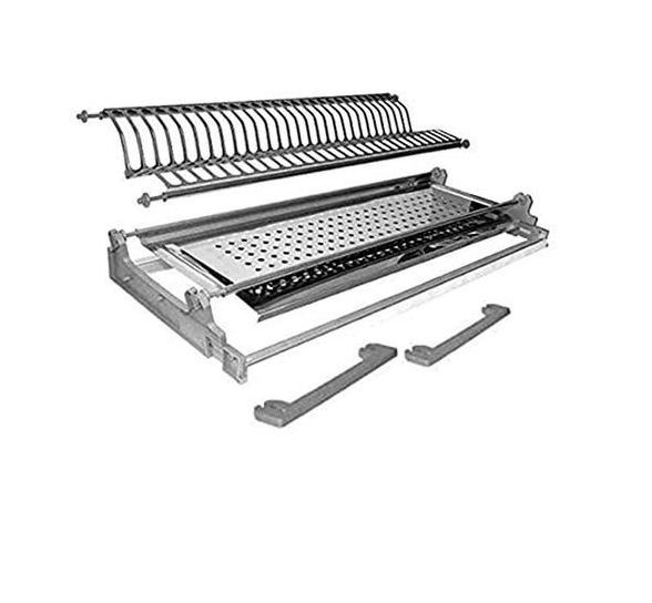 Scolapiatti  cm 76 con telaio di supporto per moduli cm80 H0005 52