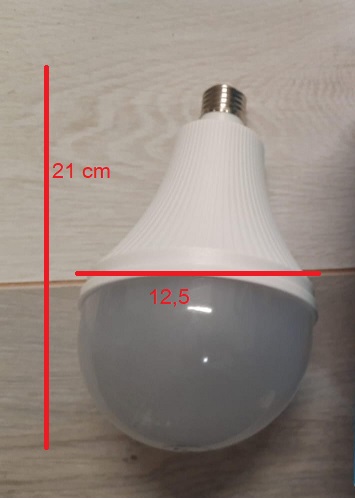 Lampada led goccia 20w E27 grande