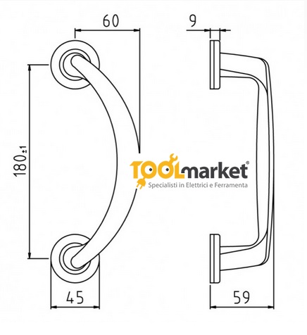 maniglione-cometa-zancato-cromosatinato Maniglione cometa zancato cromosatinato