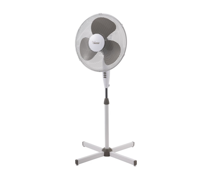 Ventilatore a piantana bianco silenzioso VP412 Ventilatore a piantana bianco silenzioso VP412