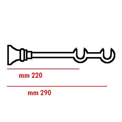 Supporto doppio cm29 Avorio antico