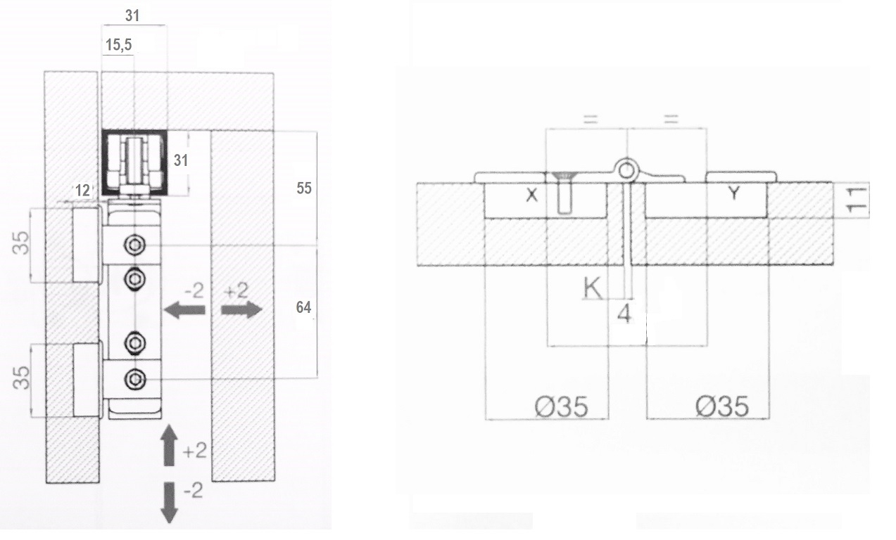 Kit libro terno zig zag per mobili 