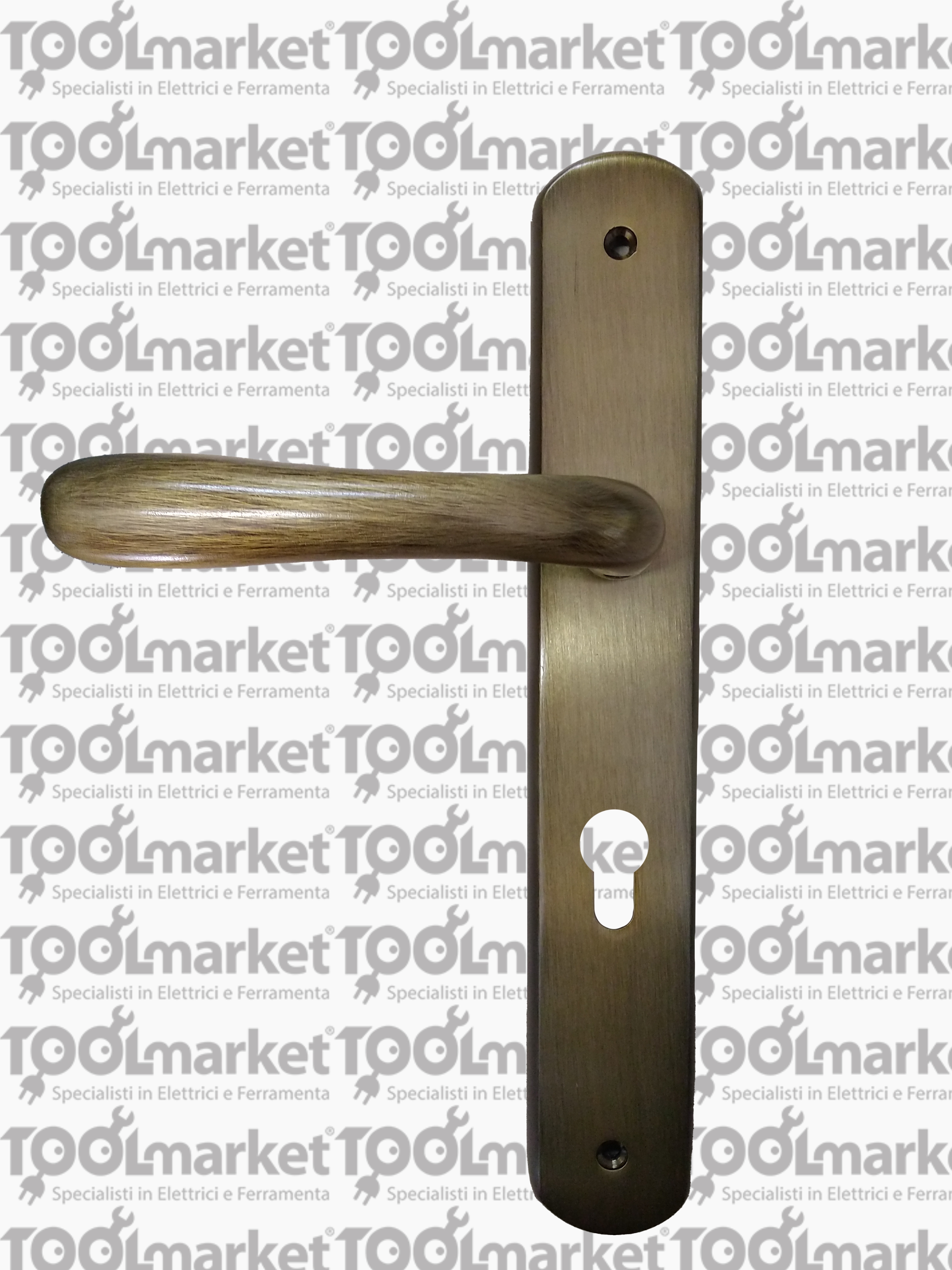 Maniglia per porta con placca  modello Comit Amalfi 