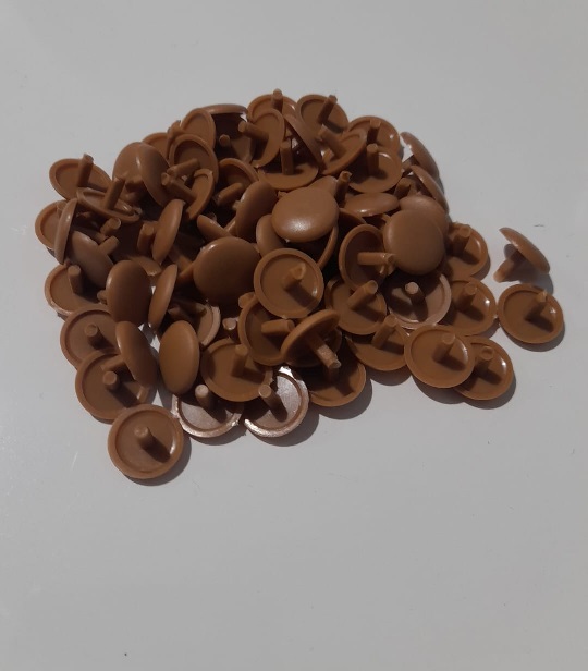 tappi copriviti plastica Ø 12mm conf da 100 pz