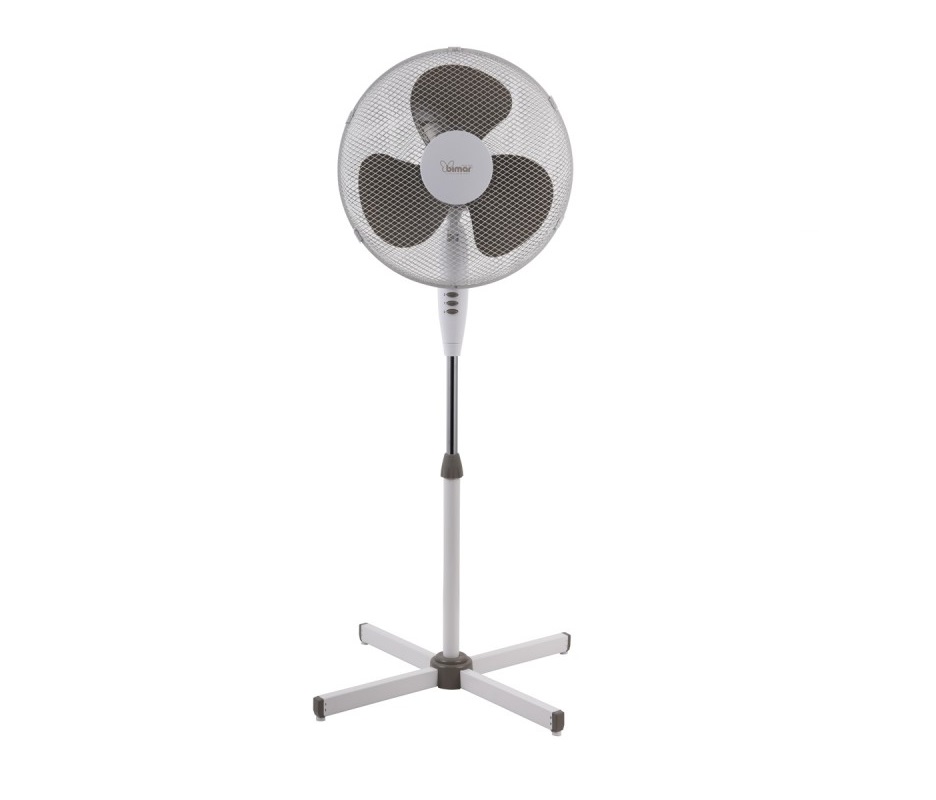 Ventilatore a piantana bianco silenzioso VP412 Ventilatore a piantana bianco silenzioso VP412