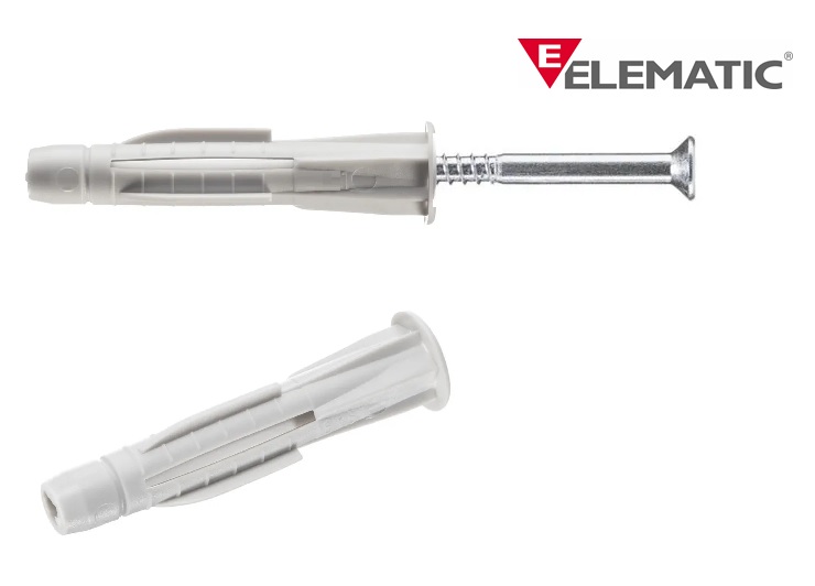 Tasselli e viti 5x 31 Elematic da 100 pz