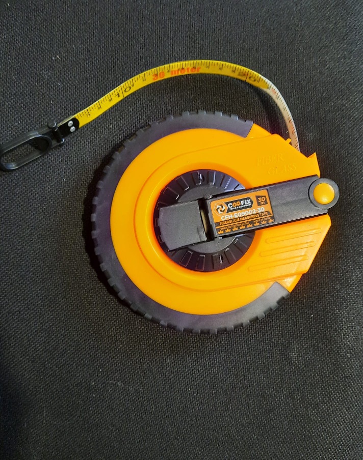 Rotella metrica 30mt  nastro in fibra 