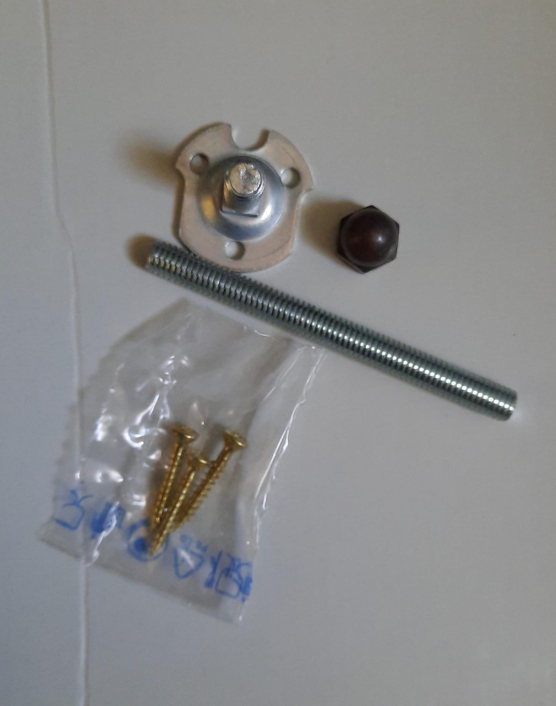 Pomolo per portoncino Arezzo da 70 bronzo Yester