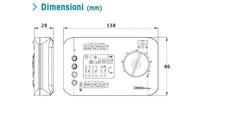 Cronotermostato virtus ORBIS