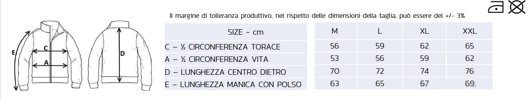 Felpa   R-Stretch Rossini blu COD. HH352.01