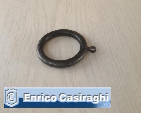 Anello per bastoni 22mm Nero argento