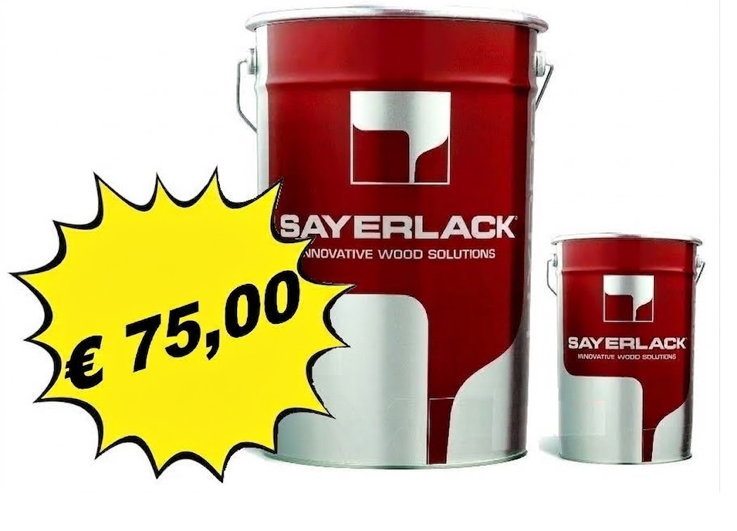 Fondo poliuretanico bianco TU0213/13  da lt6 + TH0713/00 da lt2,5 - SAYERLACK