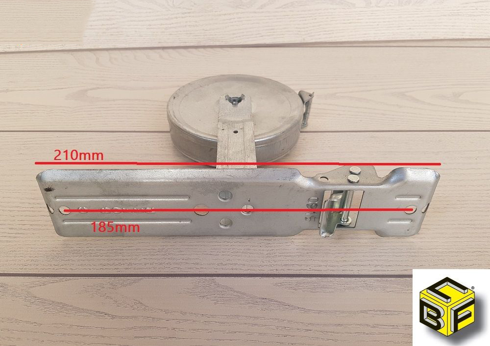 Scatola in pvc per avvolgitore a molla per tapparelle Cibofer 915 