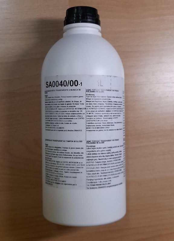 Gommalacca SA0040 purissima e nitrocellulosa all'alcool  da 1lt - SAYERLACK