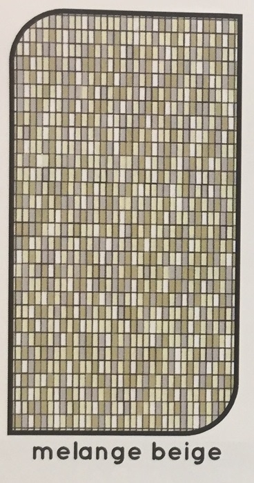 Tenda antimosche piastrina 120 x 225 melage beige