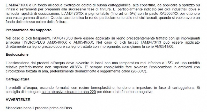 Fondo ad acqua per esterni trasparente AM0473/00  da  lt6 - SAYERLACK