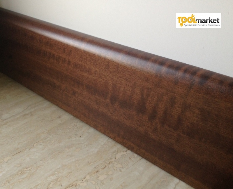 Battiscopa legno 80mm da 240 cm