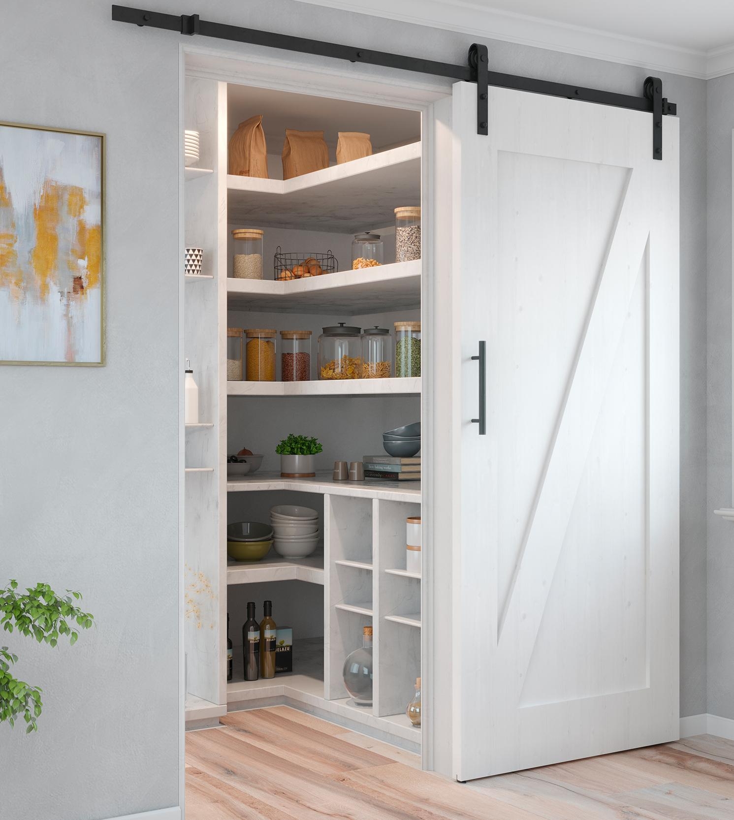 Kit per porta scorrevole rustico porte fienile  - EMUCA