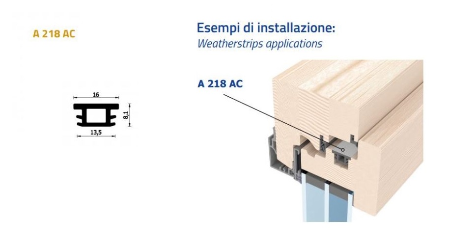 Guarnizione di copertura A218AC argento