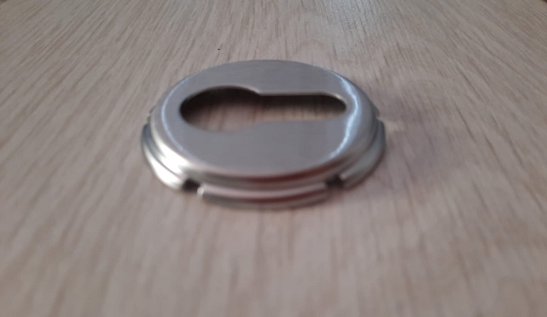 Bocchetta 4010 XCS Ø46 piano cilindro cromo sat per 4300/4350/4506/4509/4556/4770