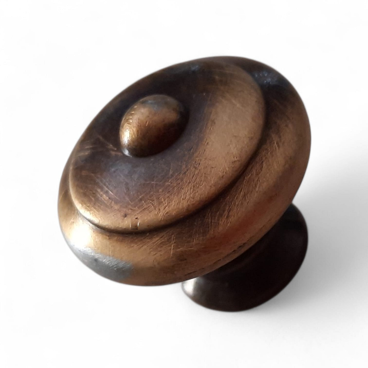 Pomolo tondo Ø 30 mm anticato 607 B Casiraghi