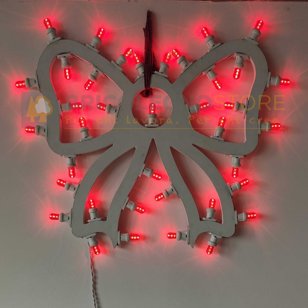 Telaio per Luminaria in FOREX  Sag. 23 H 590 x L 540 mm FIOCCO 