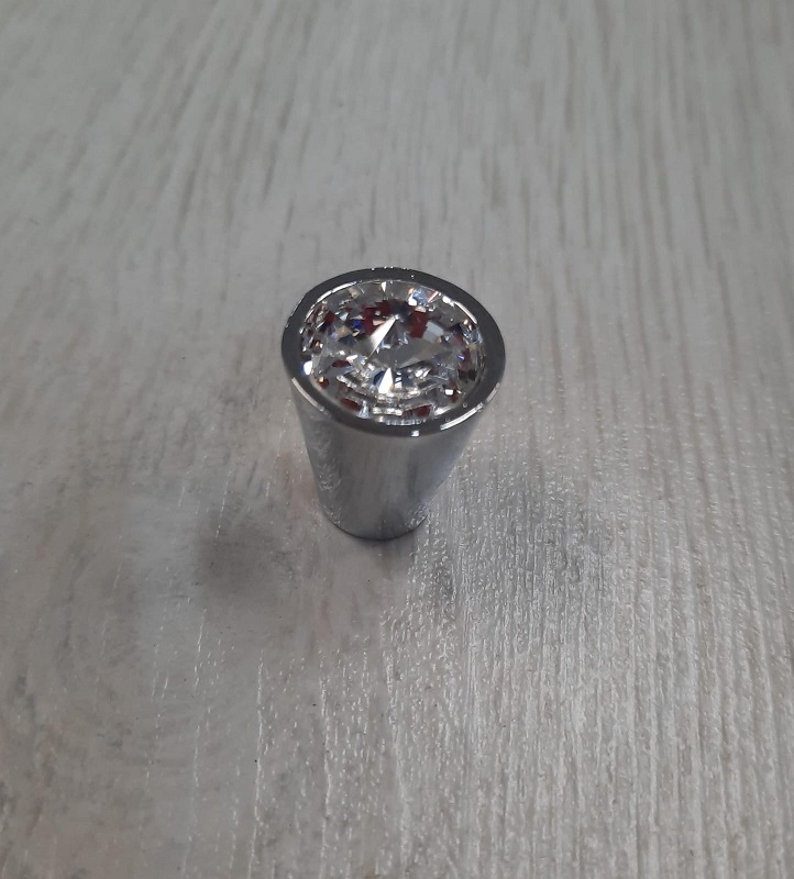 Pomolo swarovski 633 cromo Giusti