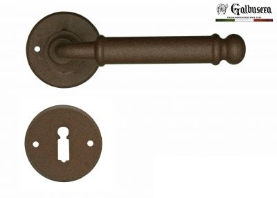 Maniglia per porta in colore KORTEN modello LISBONA art.2105 - GALBUSERA