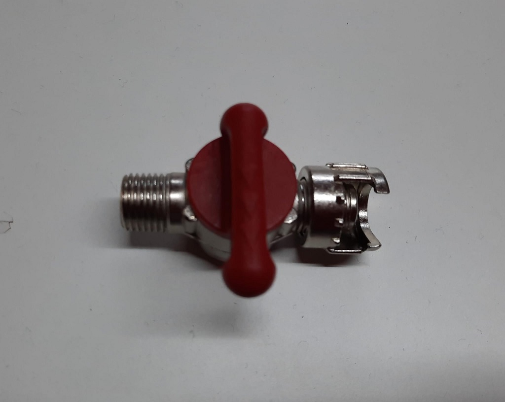 Rubinetto capettato per aria compressa