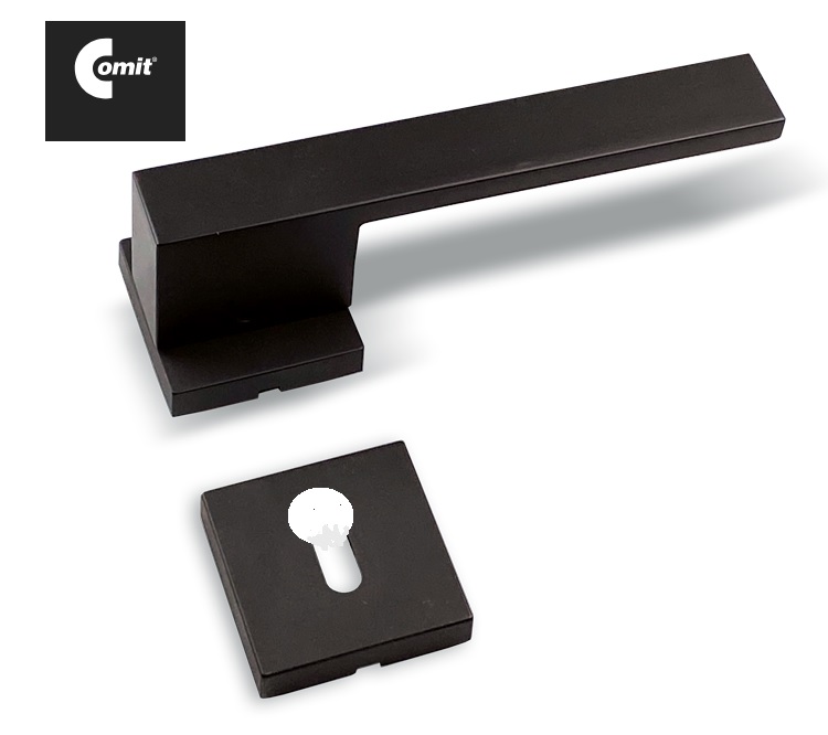 maniglia per porte Comit 360 nera opaca yale
