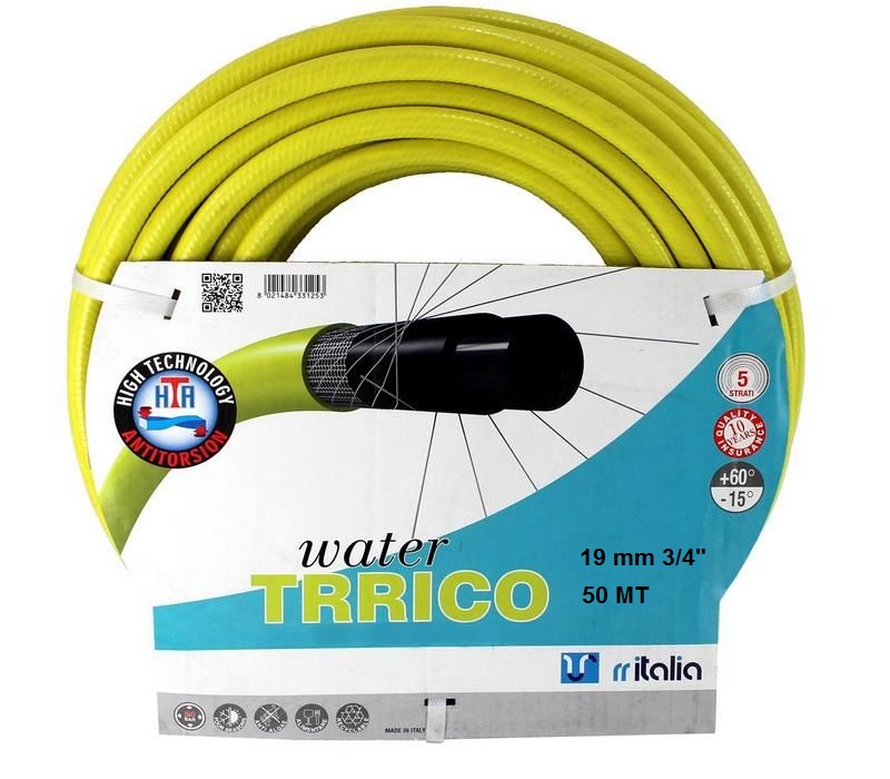 Tubo da irrigazione 5 strati antitorsione da 19 mm
