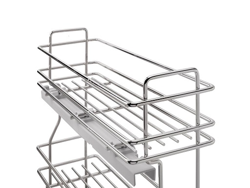 Cestello portabottiglie vano 160 mm con chiusura soft attacco laterale sinistro 8381311