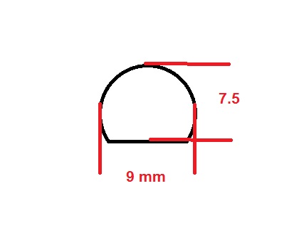 Asta di chiusura per spagnolette AGB  H00900.xx.93