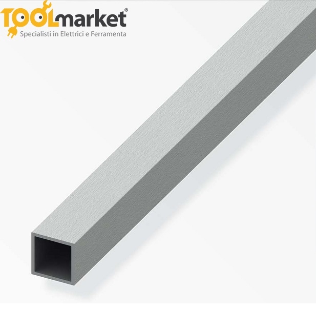 Profilo alluminio quadro Anodizzato argento