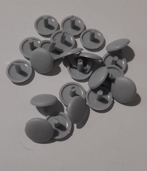 tappi copriviti plastica Ø 12mm conf da 100 pz
