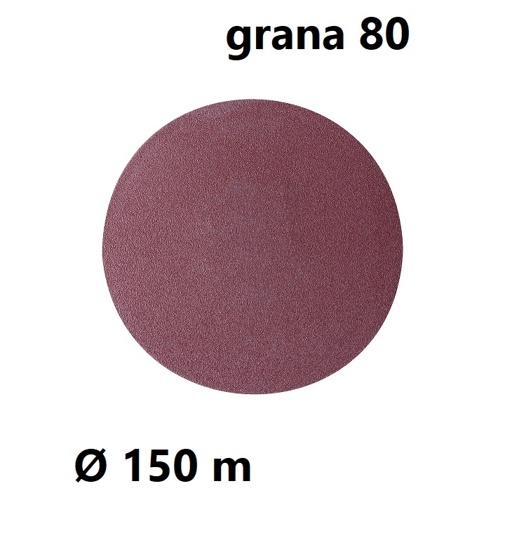 Disco abrasivo strappo Ø 150 Valex conf. da 6 pz grana 80