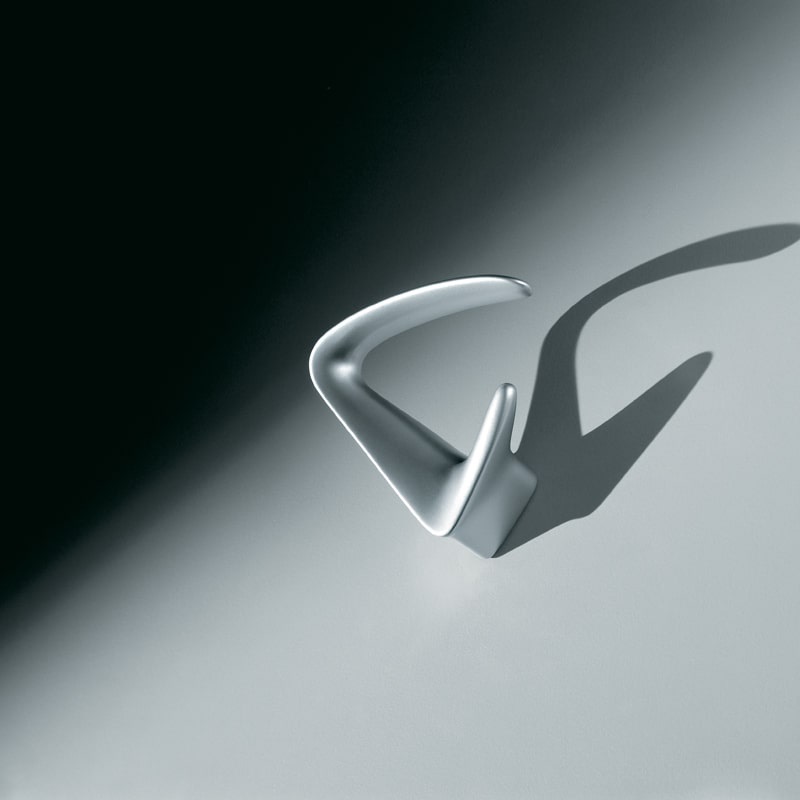 Portabito moderno Delta argento Confalonieri PA00282
