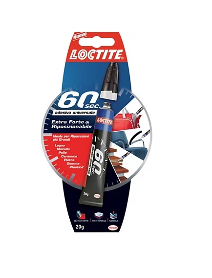 Supercolla loctite da 20 gr 60 secondi