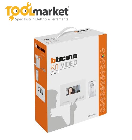 Kit videocitofono btcino 4,3" 315311