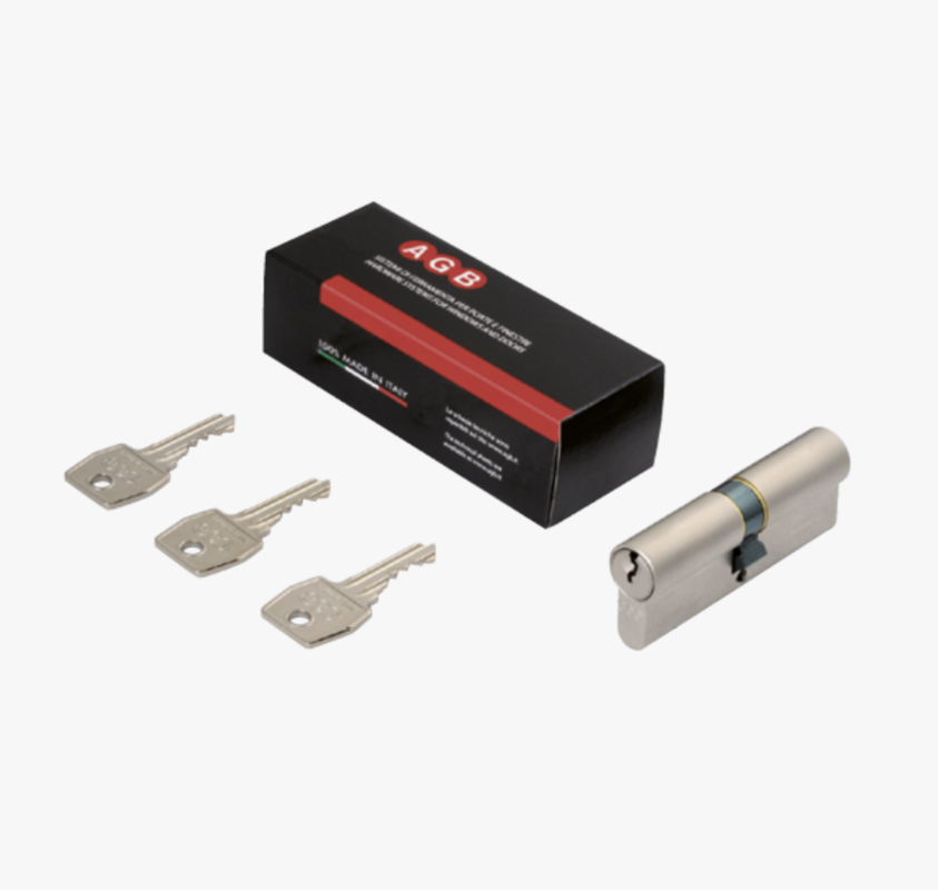 Cilindro tradizionale cromo opaco ABG C60316xx22