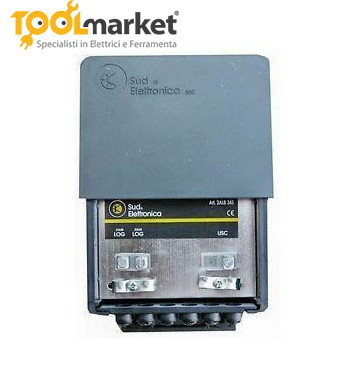 Amplificatore da palo per antenna 2 ingressi LOG 1 uscita 2ALB 345