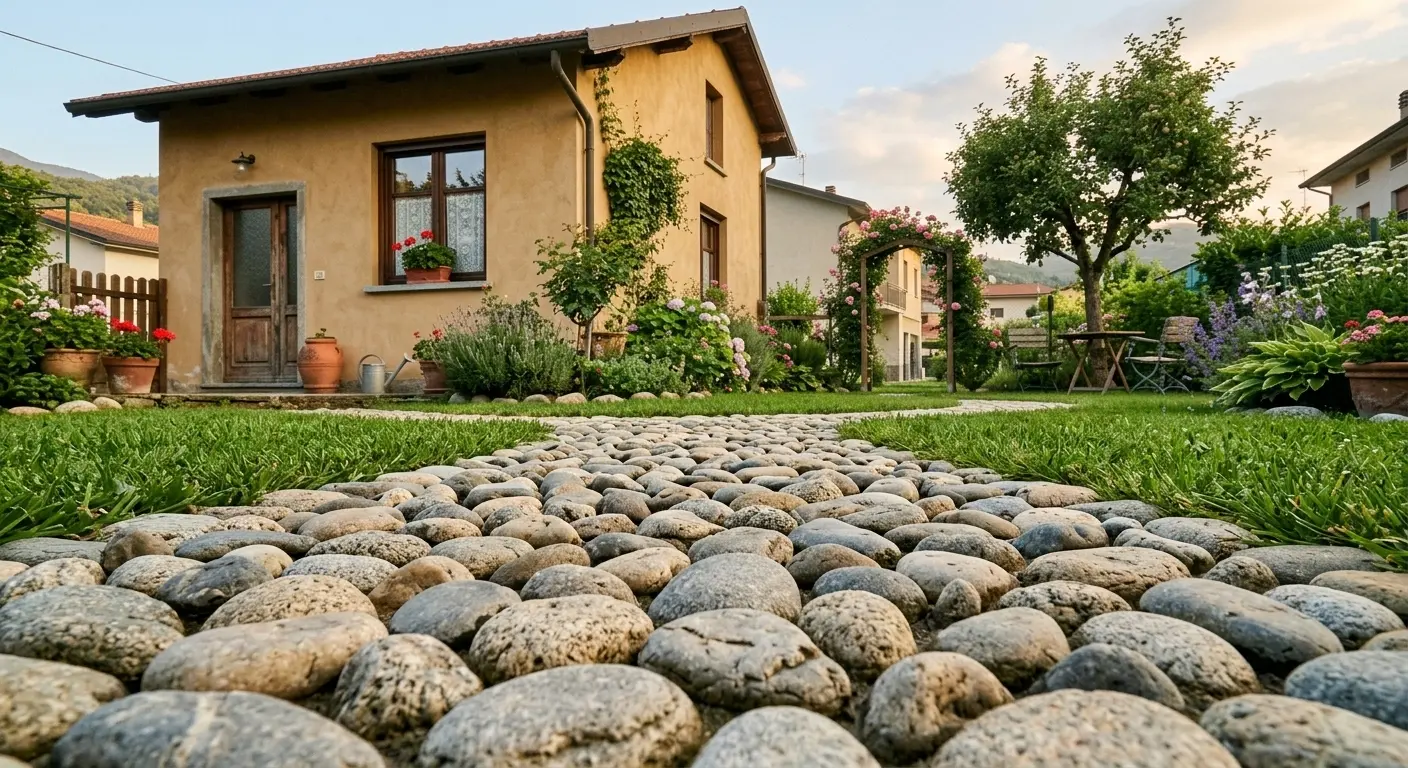 Ciottoli da giardino