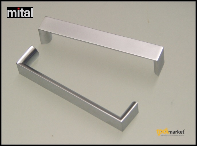 Maniglia per mobili cromo satinata MItal  art. 3005
