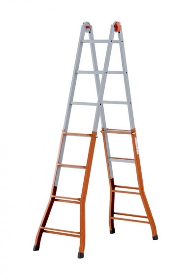 Scala telescopica estensibile in acciaio Gierre A0040-50-80